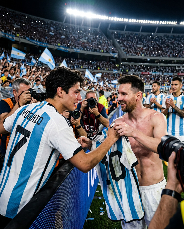 Messi Gave Me His Jersey
