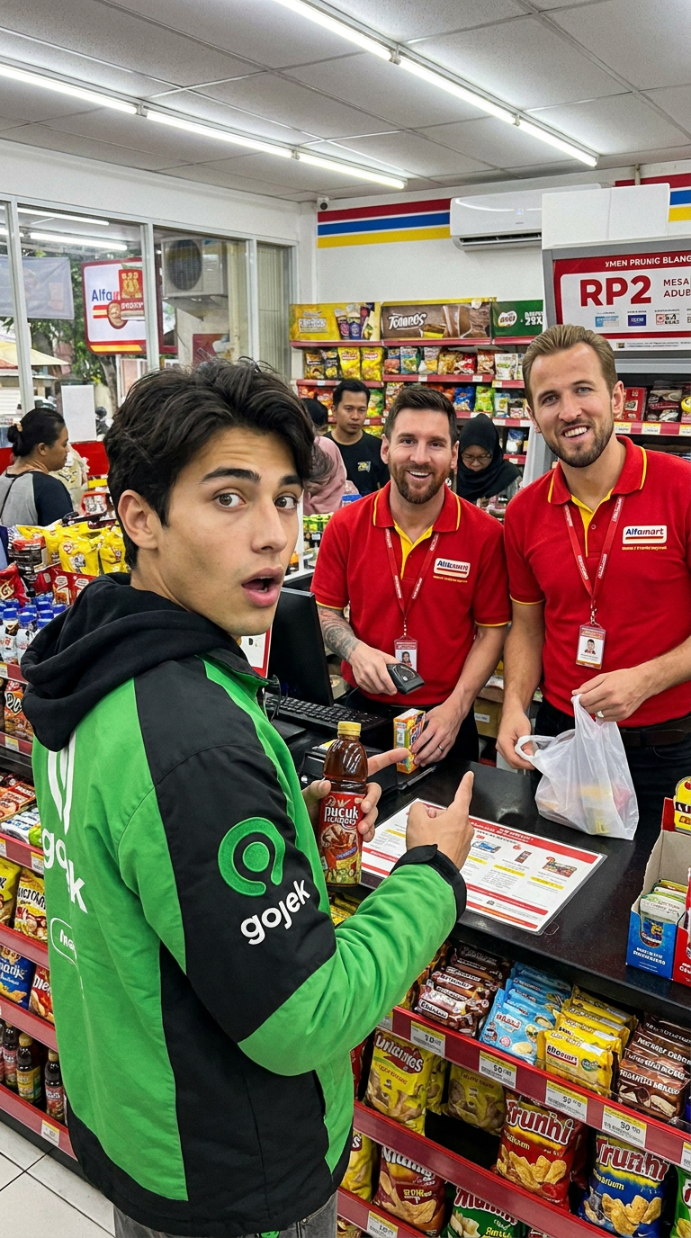 Celebrity Cashier Surprise