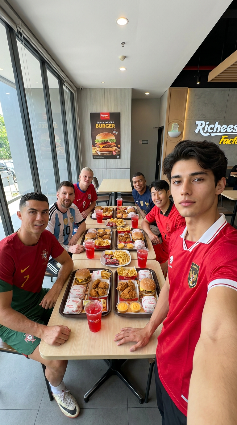 Football Stars Food