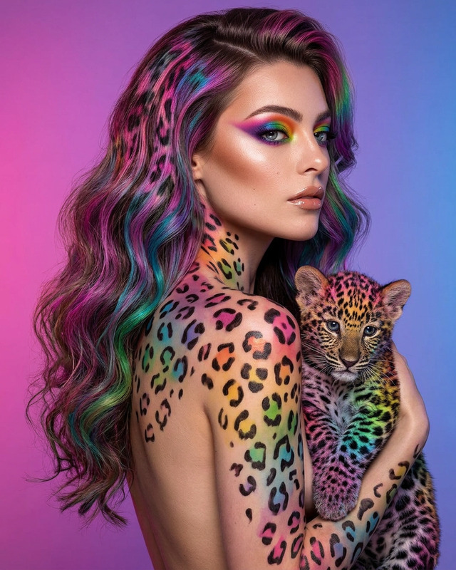 Rainbow Leopard Muse