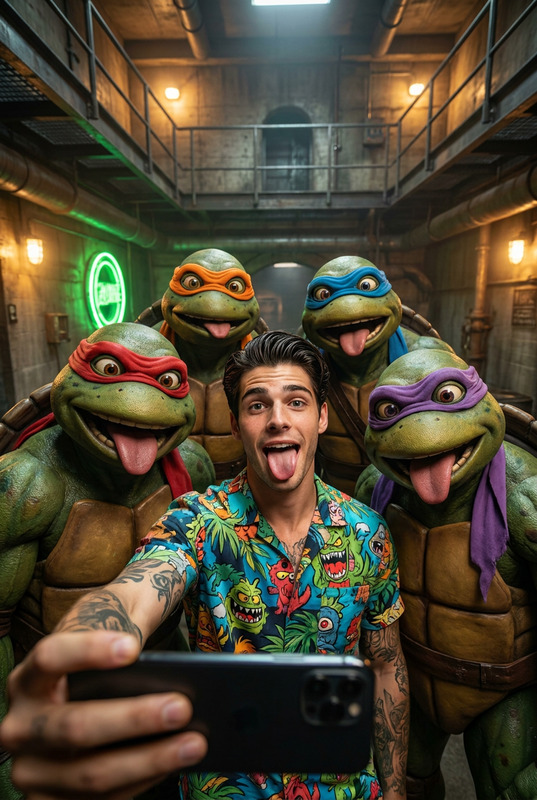 Turtle Selfie