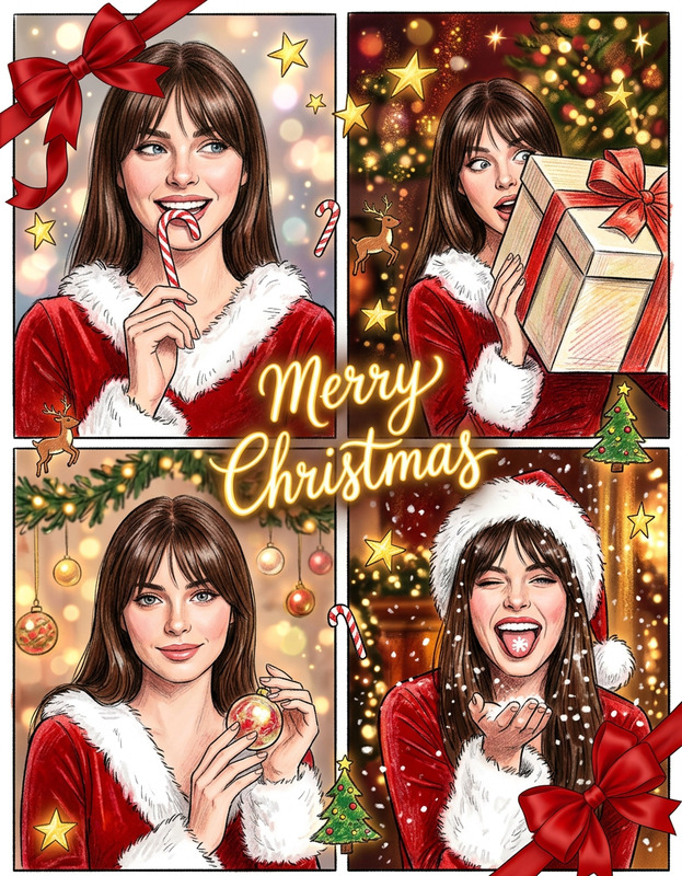 Christmas Collage Generation