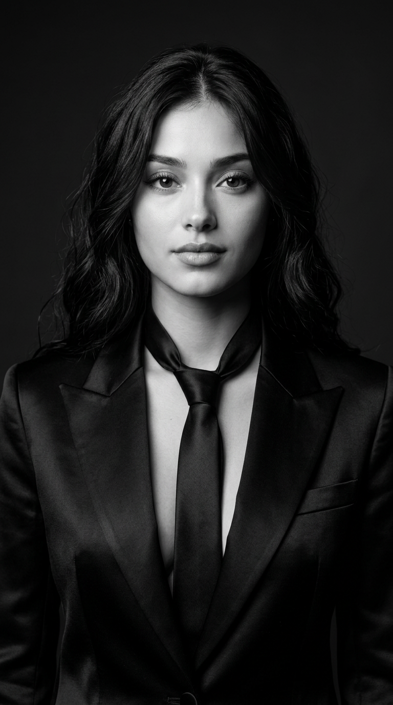 Monochrome Power Suit