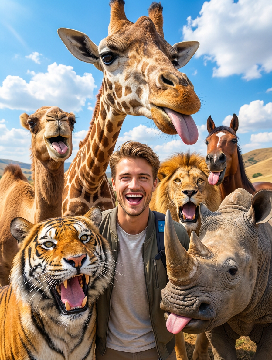 Safari Selfie