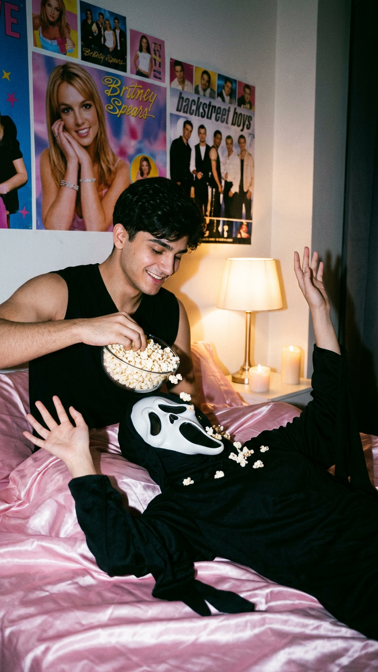 Popcorn Ghostface Prank