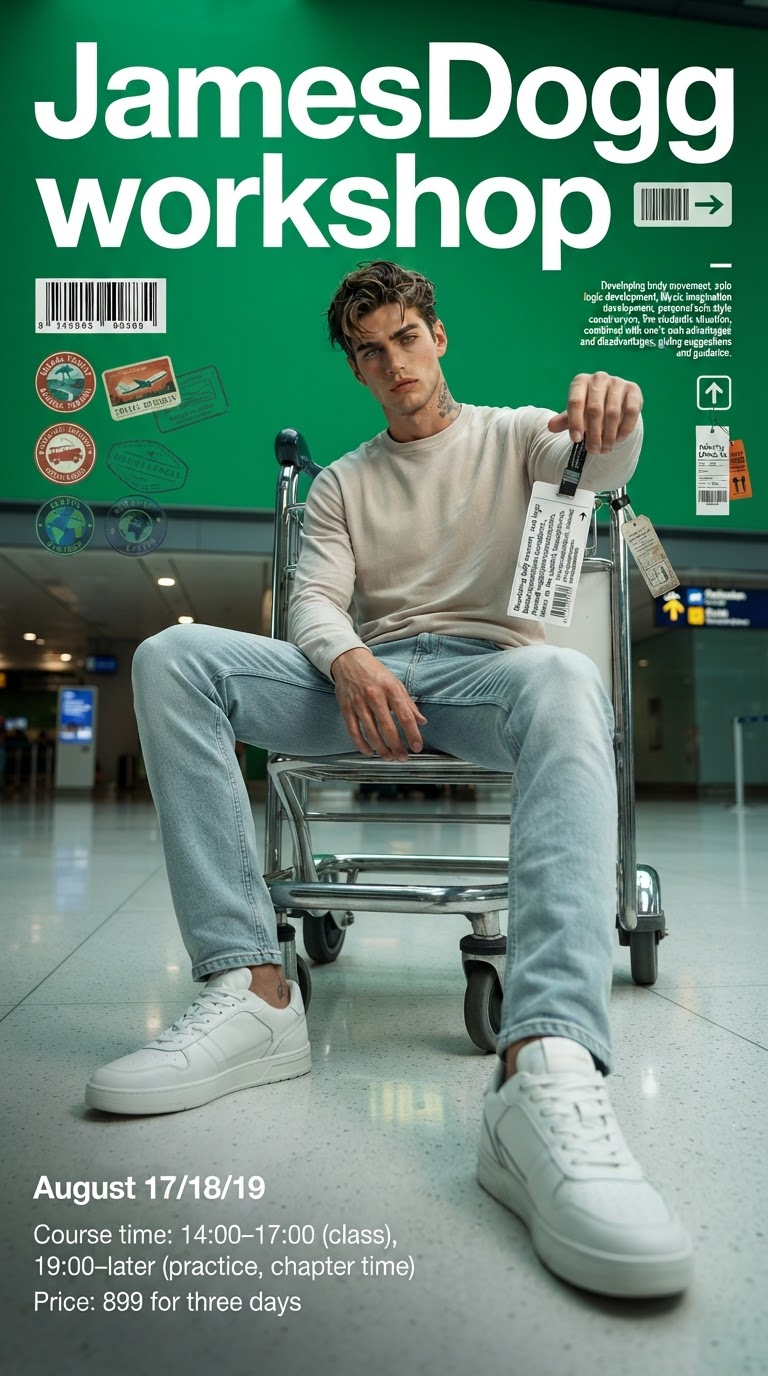 Luxury Airport Streetwear Campaign