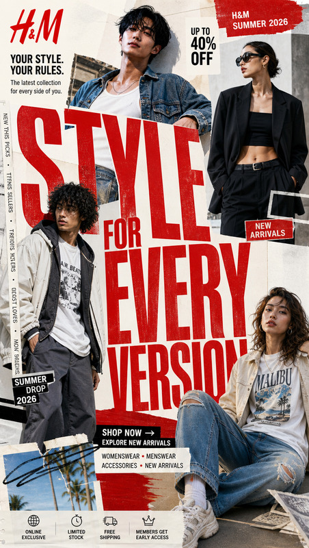 H&M Social Fashion Campaign