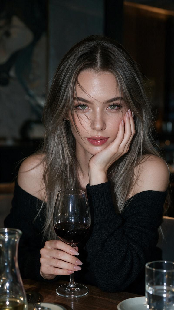 Quiet Luxury Dining Portrait