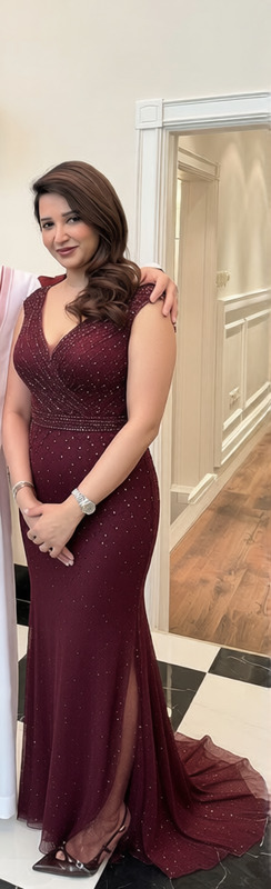 Red Evening Gown
