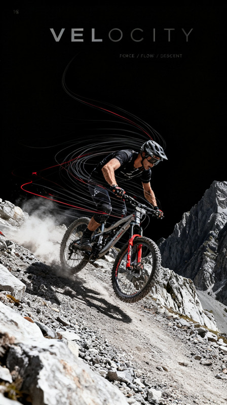 Velocity Lines — Downhill Force