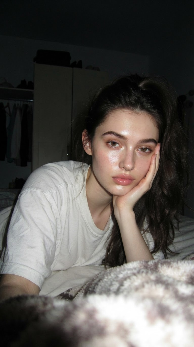 Late-Night Flash Portrait
