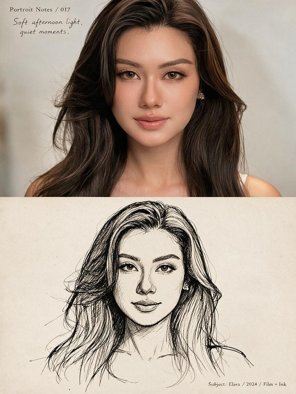 Photo Sketch Artbook