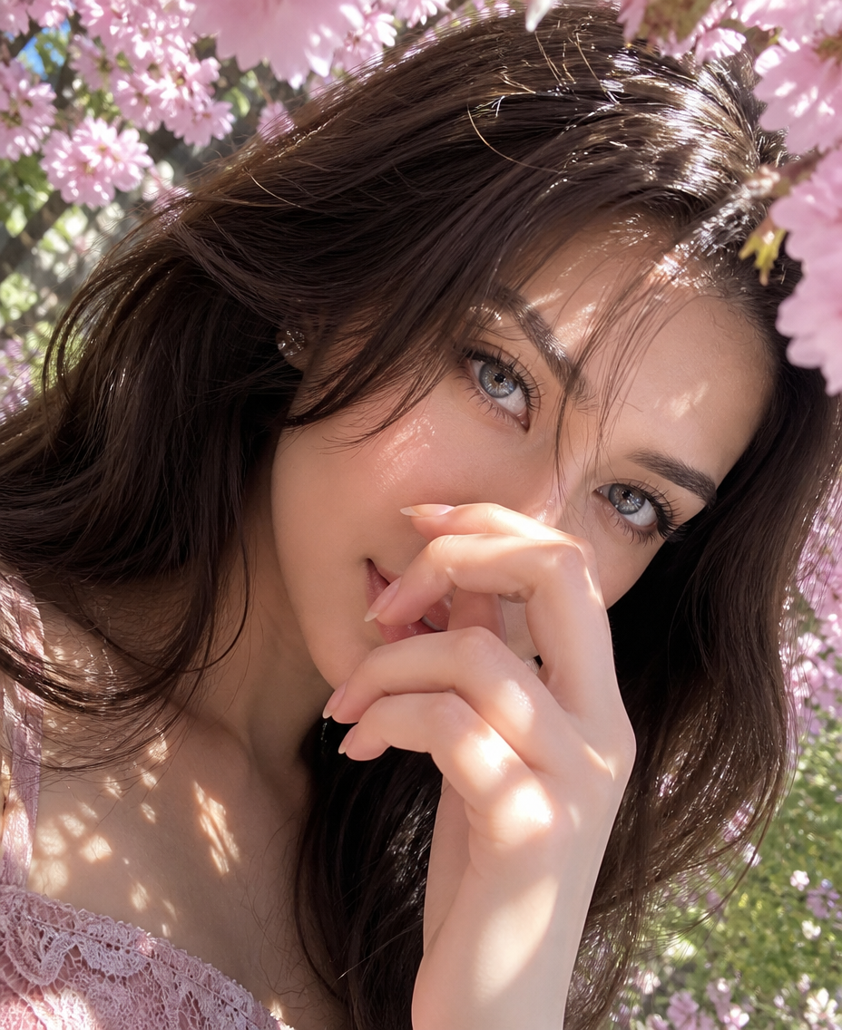 Spring Cherry Blossom Snapshot