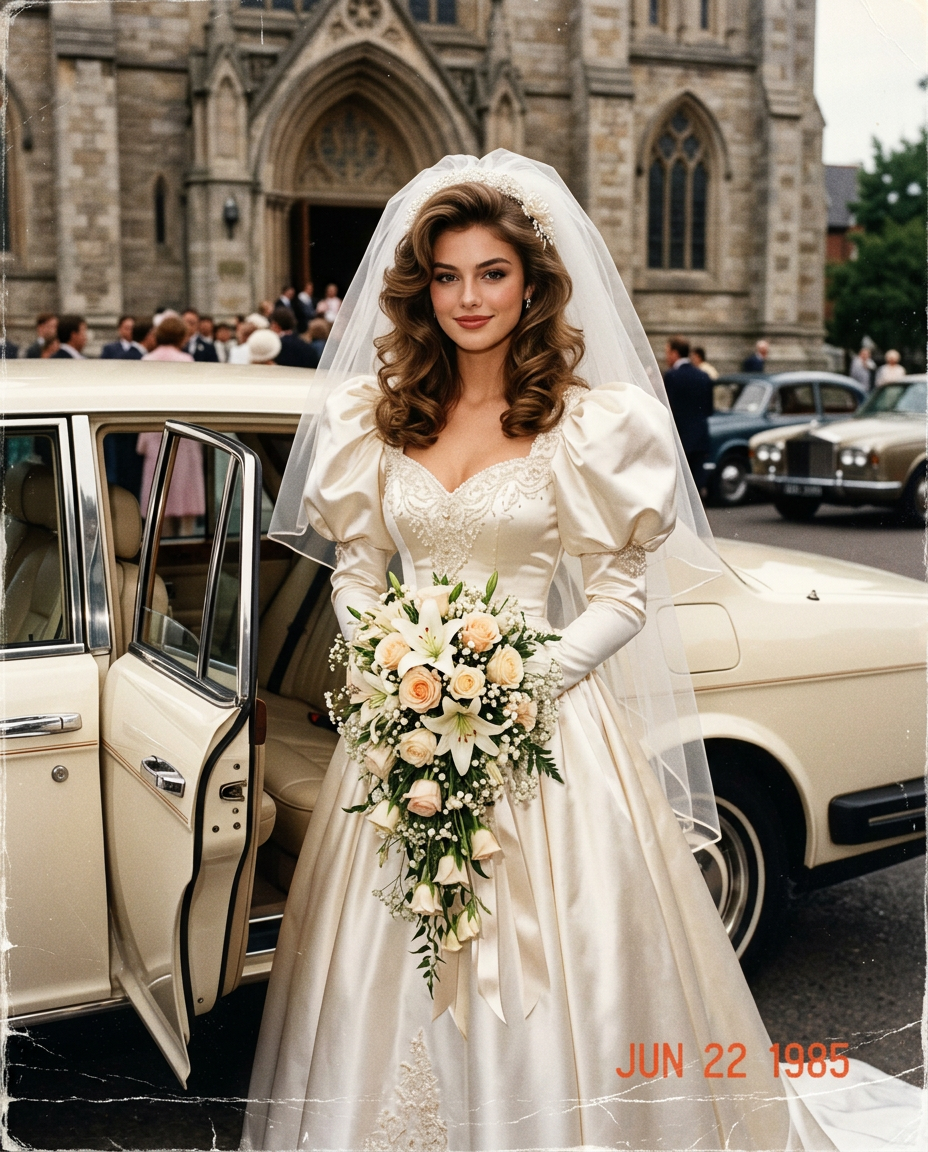 Vintage Church Bride