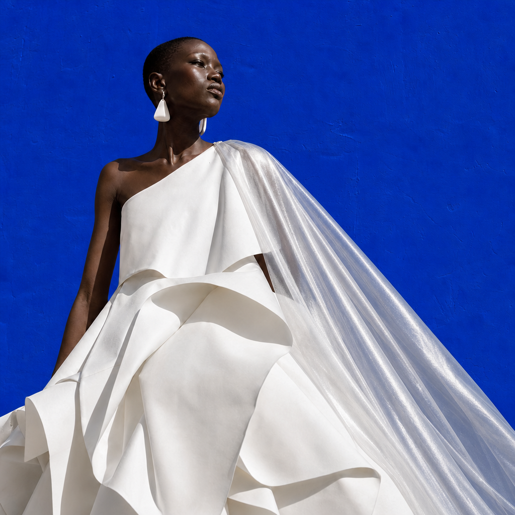 AI Image Editor · Add a translucent silver cape